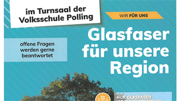 Infoabend - GLASFASER für Polling im Innkreis